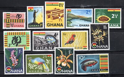 Ghana Stamp Scott #48-60, Issues of 1959, Set of 13, MNH, SCV$13.55 | eBay