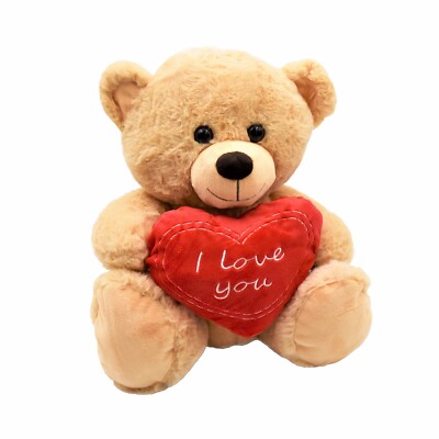 Teddybär mit Herz I love you Teddy 30 cm Kuscheltier Liebe Bär Plüschtier