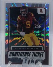 JUJU SMITH SCHUSTER - 2021 Contenders Draft Conference Ticker parallel /199!