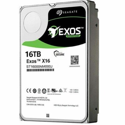 Seagate Exos 16TB X18 SATA 6Gb/s 3.5