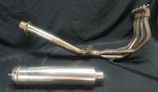 2001 Triumph 600tt Full Exhaust Headers Muffler Tail Pipe Silencer
