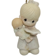 Precious Moments Tell Me The Story About Jesus 1983 Ornament E-0533