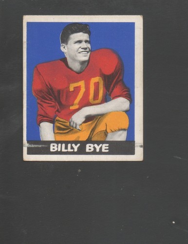 Billy Bye #81 1948 Leaf card