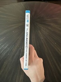 Nintendo Wii U WiiU Game Disney Mickey 2 The Power Of Two CIB Complete In Box 