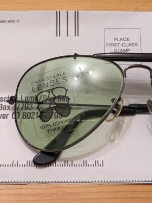 B&L RAY-BAN Outdoorsman 4 Sunglasses Black men from JP | eBay