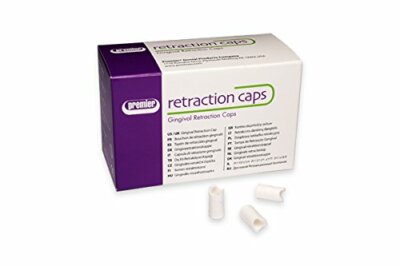 Premier Dental 9048251 Retraction Caps #1 Anatomic Cotton Caps Small 120/Pk