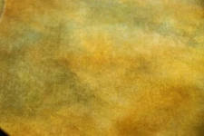 OCTOBER orange yellow HAND DYED RUG HOOKING WOOL 1/8 Yd  Spotted Cur