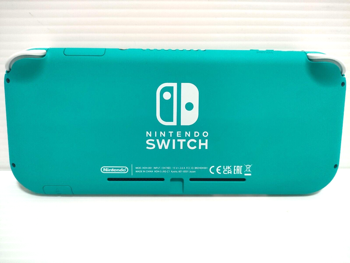 Nintendo Switch Lite Console Turquoise With Box HDH-S-BAZAA Used