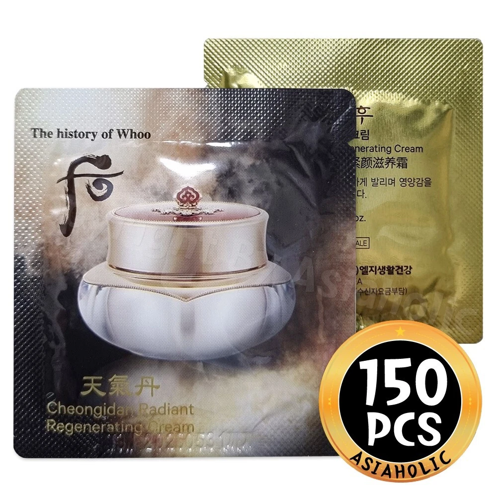 The history of Whoo Radiant Regenerating Cream 1ml x 150pcs (150ml) Hwa hyun