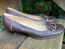 SALE ETIENNE AIGNER Pumps Kitten Heels Classics VINTAGE Leather Sz 7.5 ts17j