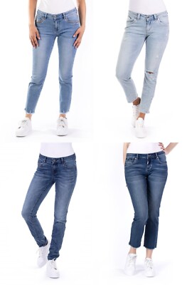 CROPPED SKINNY STRAIGHT BLUE MONKEY JEANS NEU B- WARE VERSCHIEDENE BLAUTÖNE