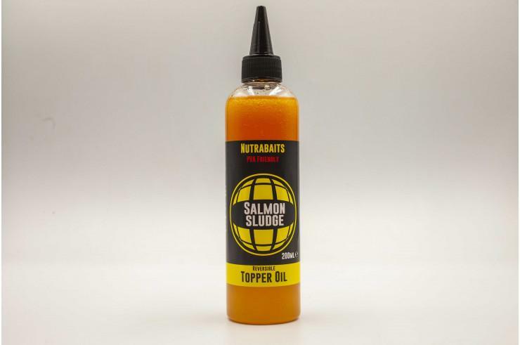 Nutrabaits Salmon Sludge Topper Oil 250ml - Carp Coarse Fishing - Free Delivery