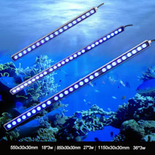 POPULARGROW LED Aquarium Light 54w/81w/108w Blue Bulb for Fish Tank Plant Coral