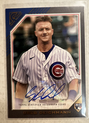 2022 Topps Gallery Greg Deichmann R/C Auto