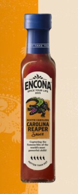 Encona South Carolina Reaper Hot Pepper Chili Sauce 142 ml UK KOSTENLOSER VERSAND
