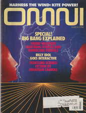 Omni Magazine March 1994 BIG BANG EXPLAINED Bill IDOL Fiction - Jonathan Carroll