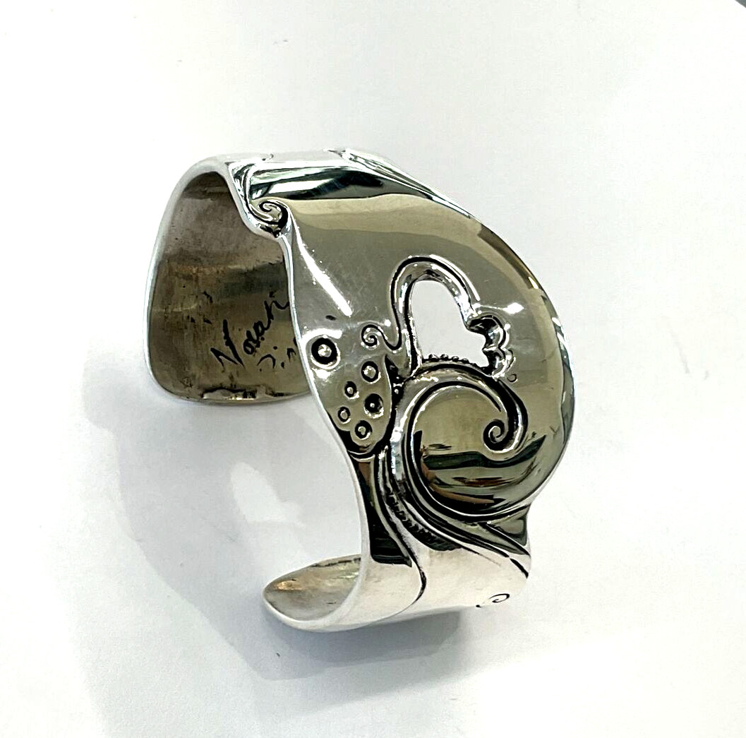 Sterling Silver Wave Cuff - image 4