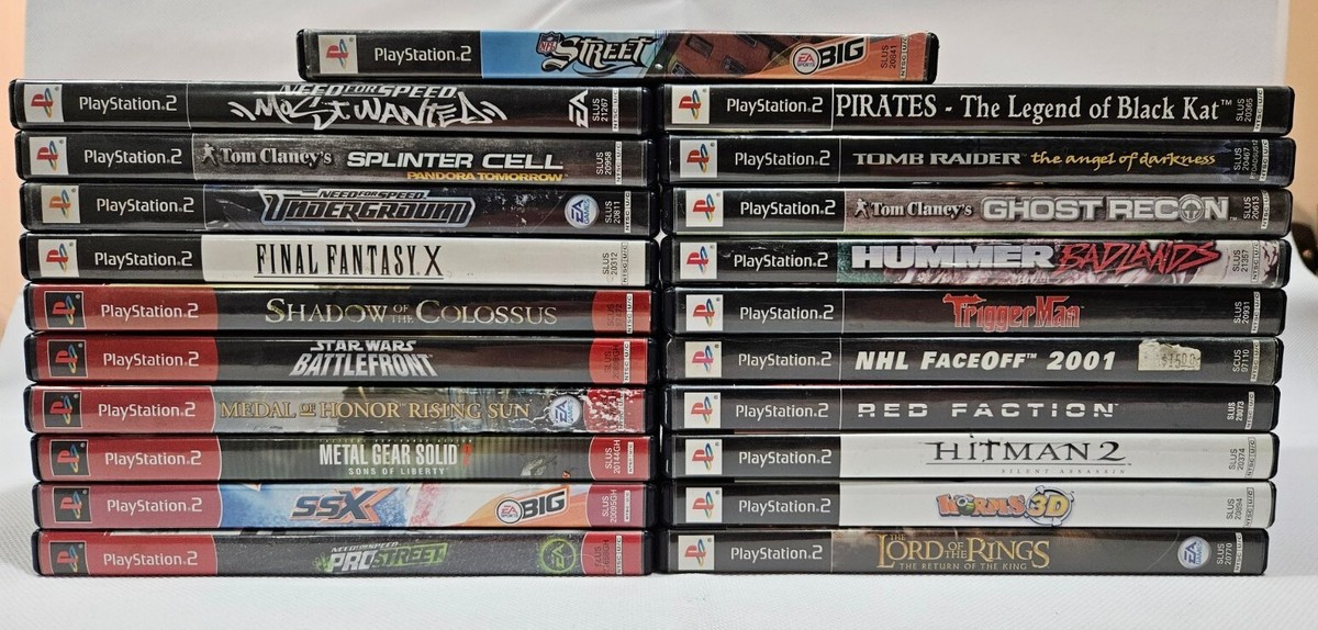 Playstation 2 PS2 Games, Pick & Choose, Tested WORKING | eBay