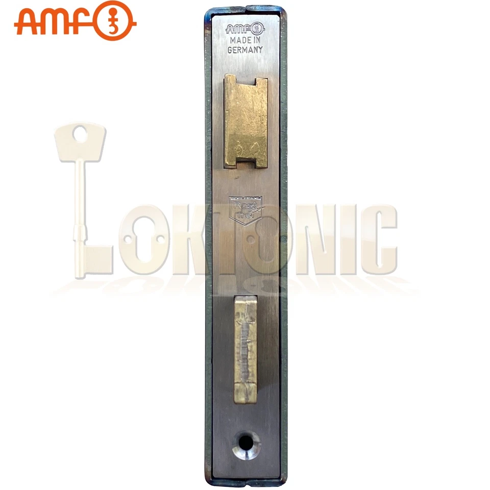 AMF 140UM-30 Heavy Duty Stainless Steel Cased Gate Sash Lock Wrought Iron Gates - Image 2 of 4