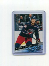 2020-21 Upper Deck Young Guns Calvin Thurkauf Rookie       Card 467