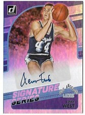 JERRY WEST 2020 PANINI DONRUSS SIGNATURE SERIES AUTO AUTOGRAPH LAKERS CARD!