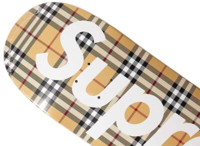Supreme Burberry Skateboard Beige | eBay