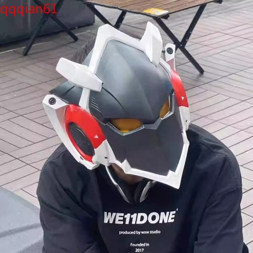 Halloween Game Zenless Zone Zero Billy Anime LED Mask Cosplay Helmet Prop Gift - Picture 8 of 9