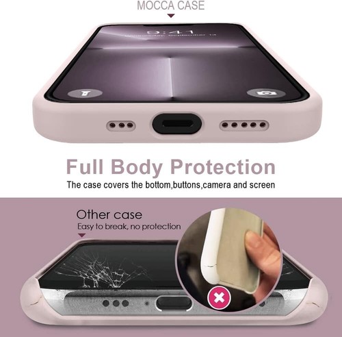 Pour iPhone 14 13 12 11 Pro Max Plus XR Coque Silicone Béquille Anneau Antichoc - Photo 4 sur 8