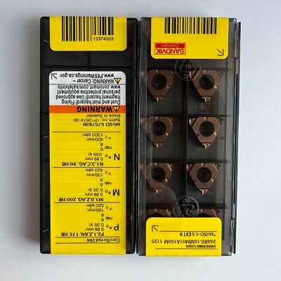 10PSC SANDVIK 266RG-16MM01A150M 1125 WENDESCHNEIDPLATTEN CARBIDE INSERTS
