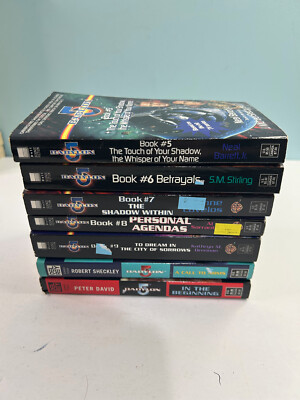 Lot of 7 Babylon 5 Paperback Books
