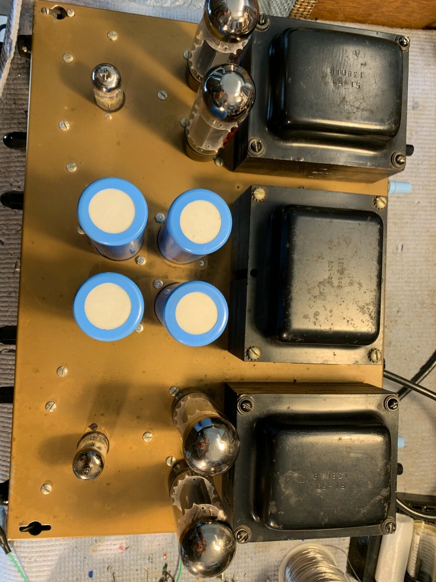 米国HEATHKIT AA-1506 パワーアンプ RARE Vintage Heathkit Power Amplifier AA-1506 Black