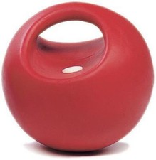 Spielball Ball Pferdespielball rot aufgepumpt Auch im Hundesport einsetzbar USG 