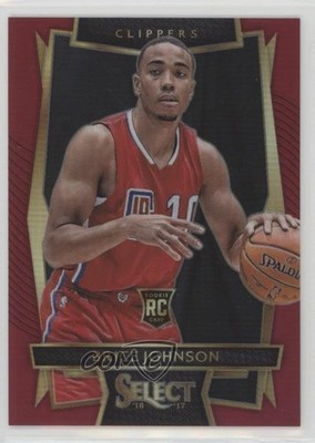2016 Panini Select Concourse Maroon Prizm /175 Brice Johnson #81 Rookie RC 1j6