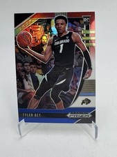 Tyler Bey 2020-21 Prizm Draft Pick Red White Blue Crusade Rookie SP RC #35