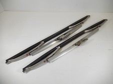 Vintage 15 Anco 815 Anti Wind Lift Red Button Satin Finish Wiper Blade Pair