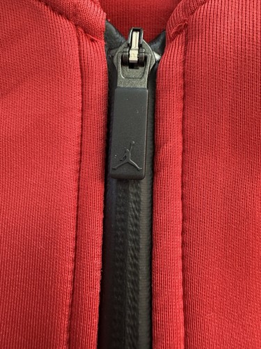 Air Jordan Nike Red Jacket Men’s Size L Full Zip - Picture 4 of 11