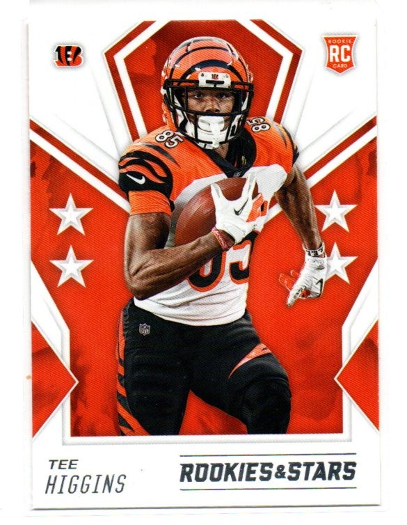 2020 Panini Rookies & Stars - Rookie Tee Higgins #123 (RC) BENGALS