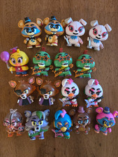 FNAF Five Nights at Freddy  s Mini Figure Lot Freddy Bonnie Chica Foxy