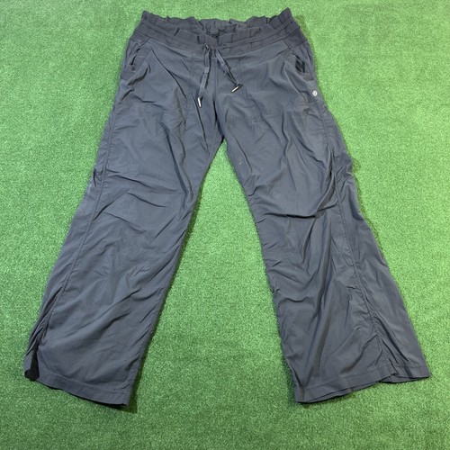 Lululemon Men's Charcoal Cargo Pants Drawstring Elastic Waist