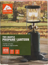 New Ozark Trail 2 Mantle Propane Lantern Black (Propane Cylinder not included)