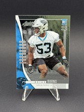 2019 Panini Absolute #146 Brian Burns Blue