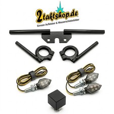 Hochwertiges 12 V Blinker SET inkl. LED-Blinker/Halter Simson S50 S51 S70
