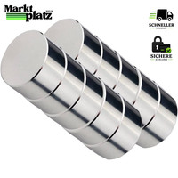 Neodym Magnete 10 StüCk 10X5Mm Extra Stark KüHlschrankmagnete Magnettafel