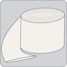 Medline Non-Sterile Tubular Stockinettes, 2"X 25 Yd, 1 Roll