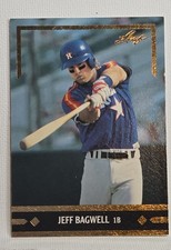 1991 Leaf - Gold Leaf Rookies Bonus Jeff Bagwell #BC14 (RC)
