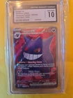 Pokémon Gengar EX Full Art Ultra Rare TCG Card Temporal Forces 193/162 CGC 10