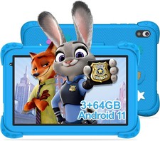 Tablet für Kinder, 8 Zoll, 3GB RAM 64 GB, Android 11.0, Kindersicherung, HD