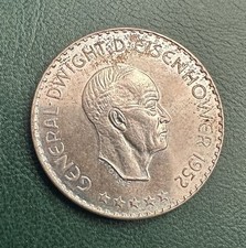 EUROPA (Federated States) 2-1/2 Europinos 1952HM Silver BU 'Dwight D.Eisenhower'