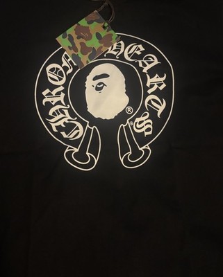 Bape Chrome Hearts Black T-Shirt | eBay