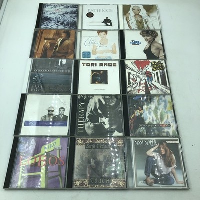 15x Pop CD s Pet Shop Boys Shawn Colvin Celine Dion George Michael Sissy Spacek